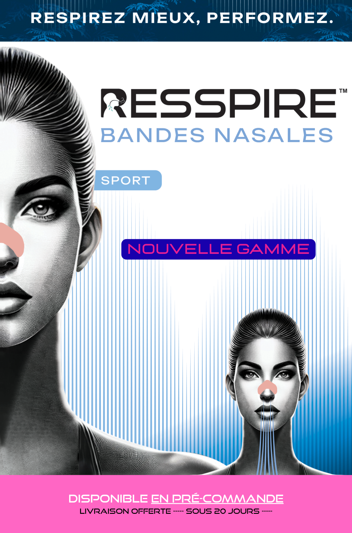 Bandes Nasales RESSPIRE